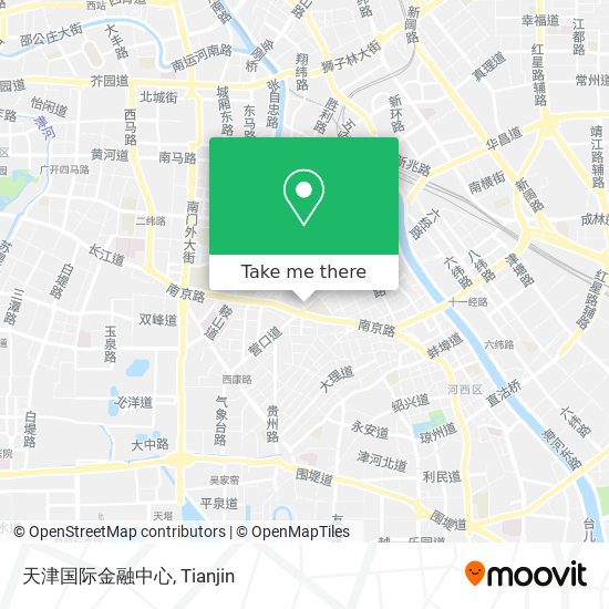 天津国际金融中心 map