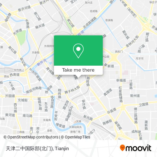 天津二中国际部(北门) map