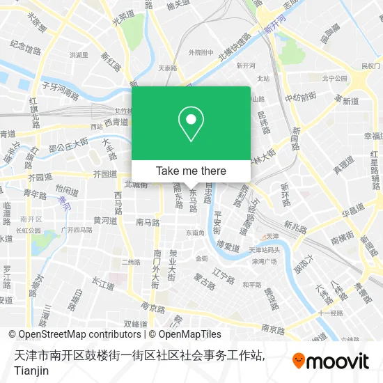 天津市南开区鼓楼街一街区社区社会事务工作站 map