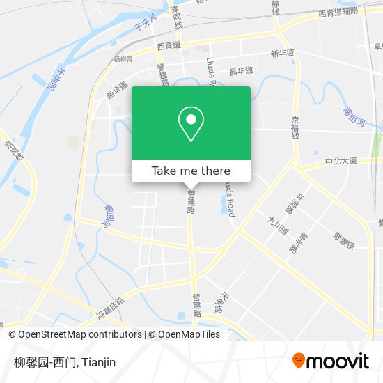 柳馨园-西门 map