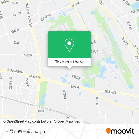 三号路西三道 map