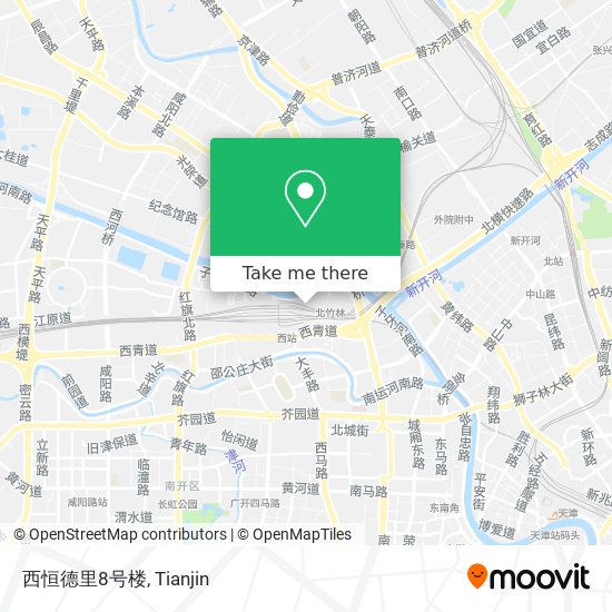 西恒德里8号楼 map