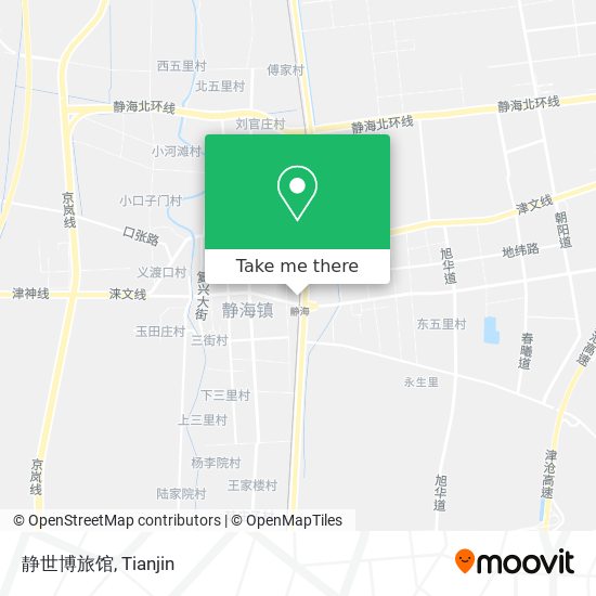 静世博旅馆 map