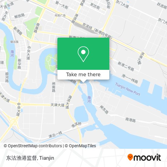 东沽渔港监督 map