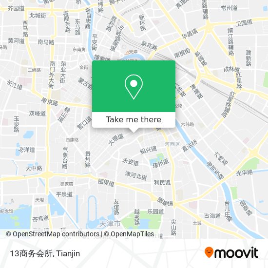 13商务会所 map