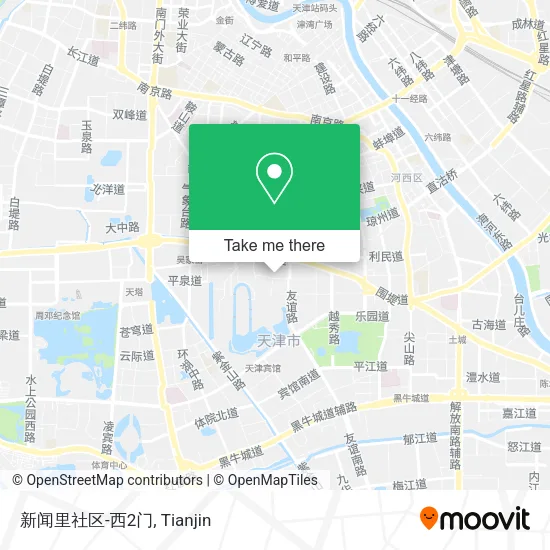 新闻里社区-西2门 map