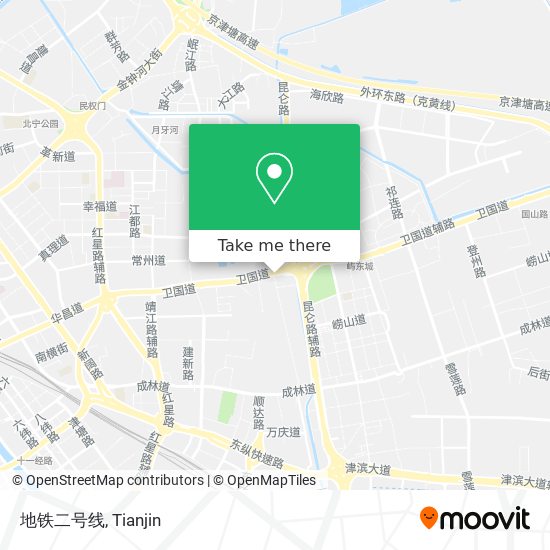地铁二号线 map