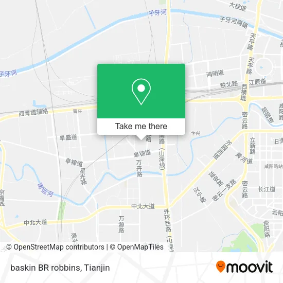 baskin BR robbins map
