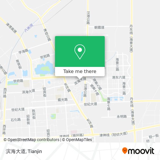 滨海大道 map