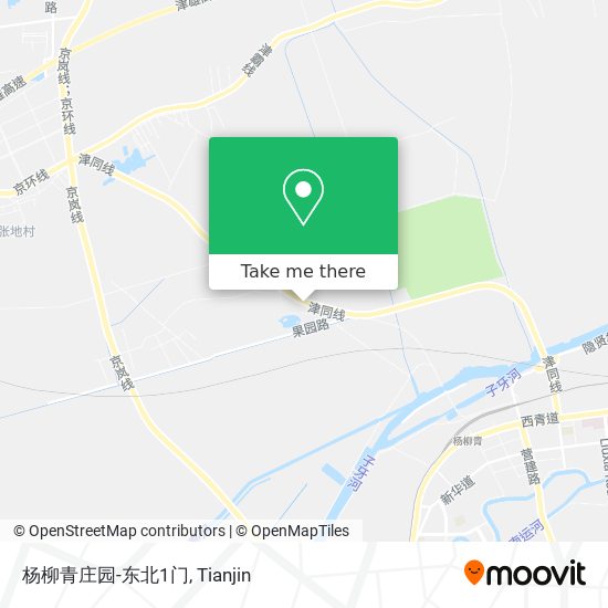 杨柳青庄园-东北1门 map