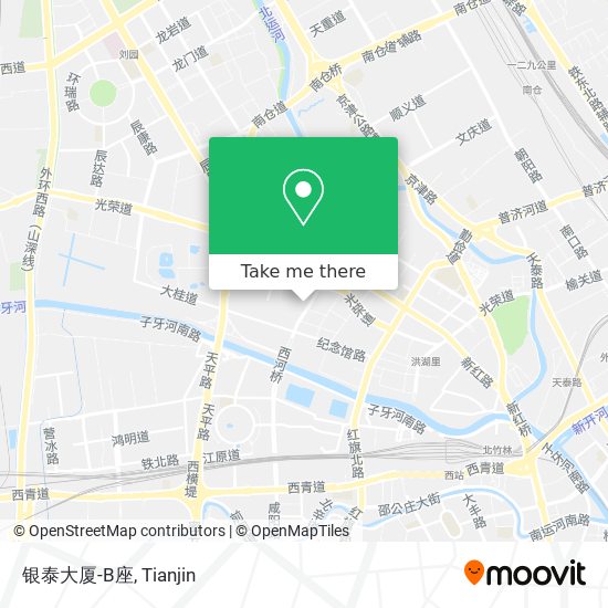 银泰大厦-B座 map