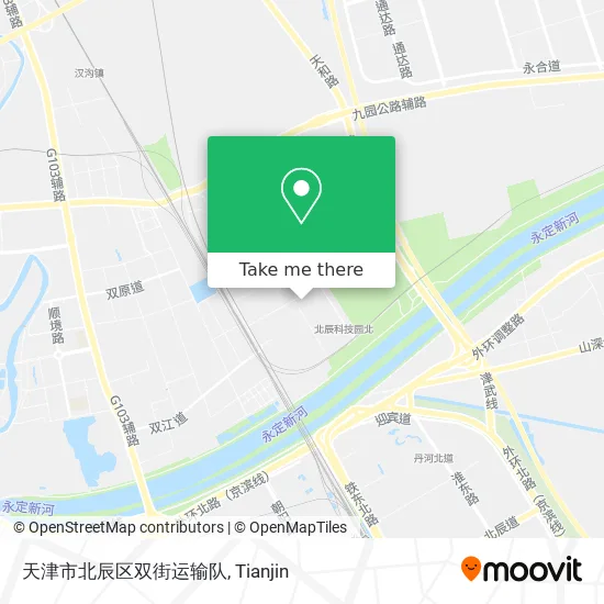 天津市北辰区双街运输队 map