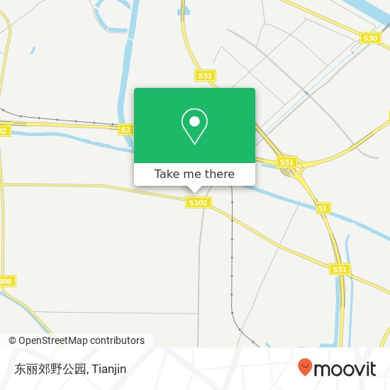 东丽郊野公园 map
