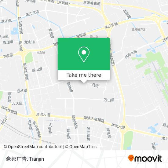 豪邦广告 map
