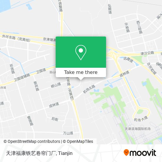 天津福康铁艺卷帘门厂 map