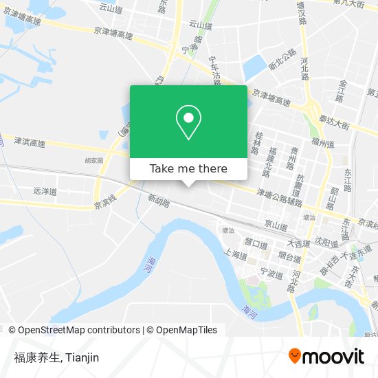 福康养生 map