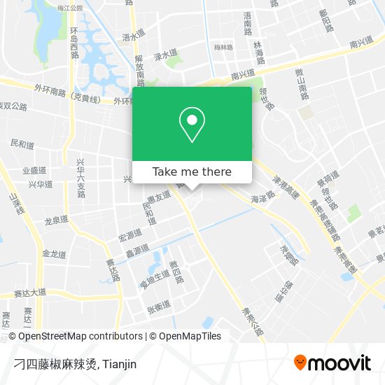 刁四藤椒麻辣烫 map
