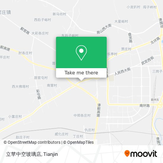 立苹中空玻璃店 map