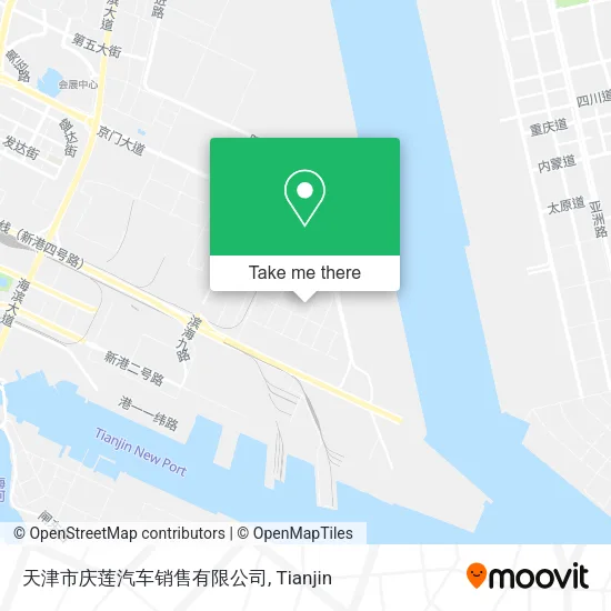 天津市庆莲汽车销售有限公司 map
