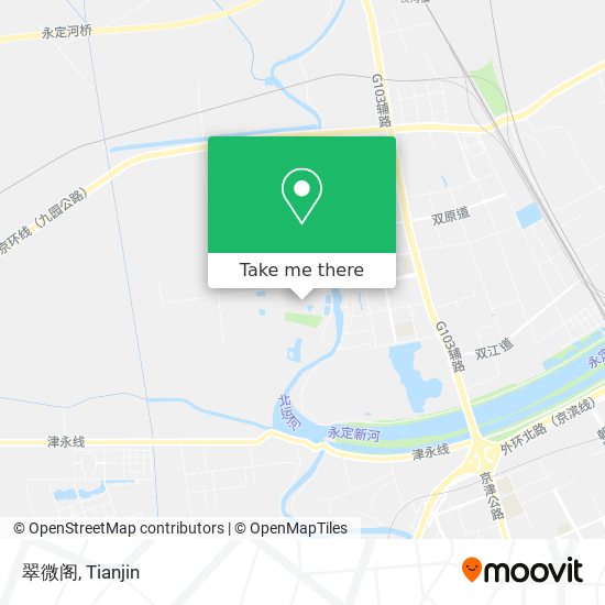 翠微阁 map