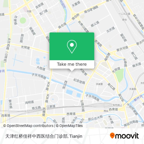 天津红桥佳祥中西医结合门诊部 map