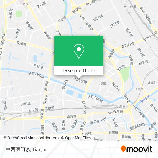 中西医门诊 map