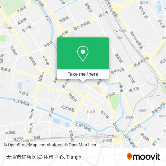天津市红桥医院-体检中心 map