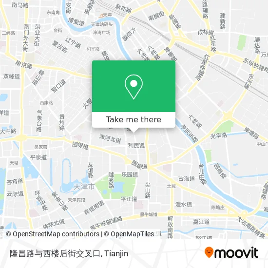 隆昌路与西楼后街交叉口 map
