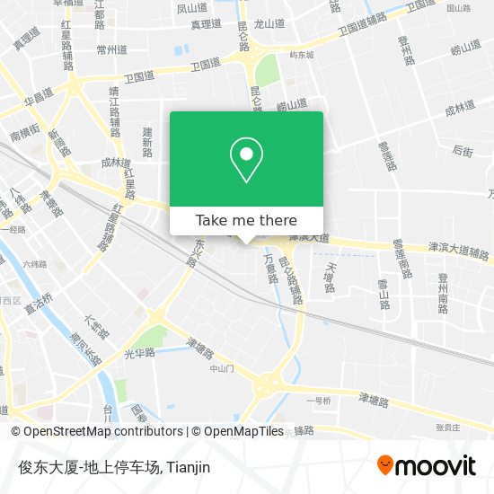俊东大厦-地上停车场 map