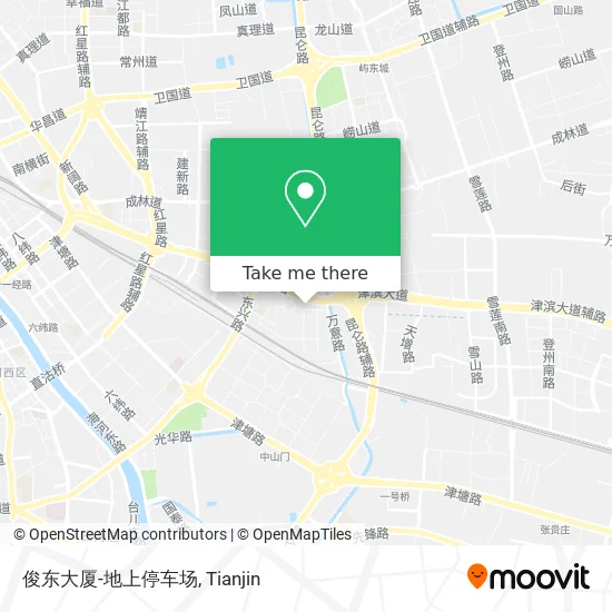 俊东大厦-地上停车场 map