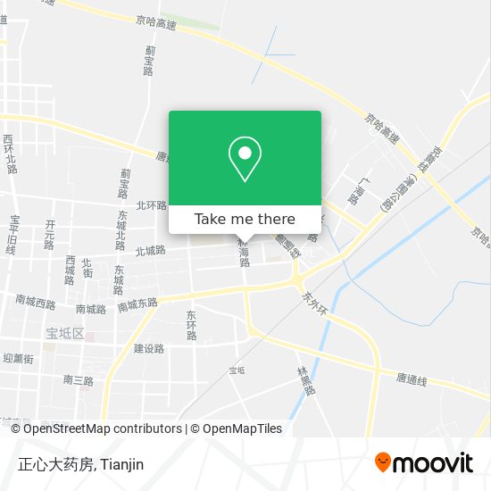 正心大药房 map