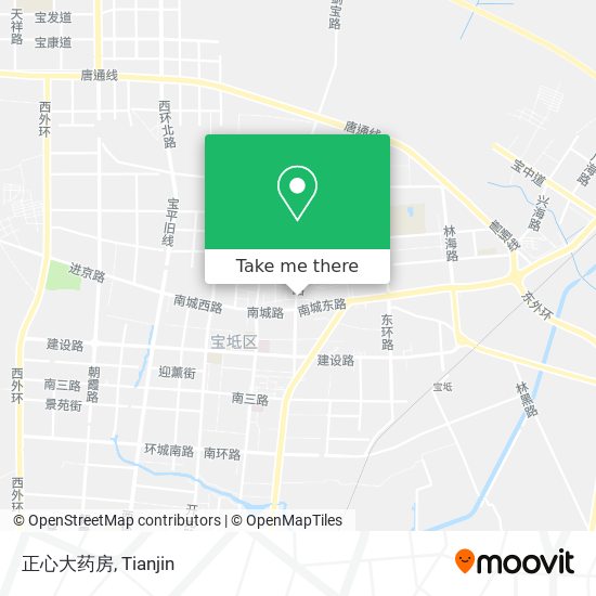 正心大药房 map