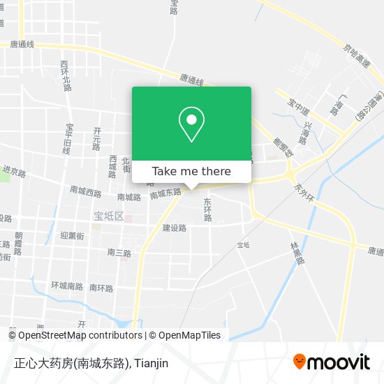 正心大药房(南城东路) map