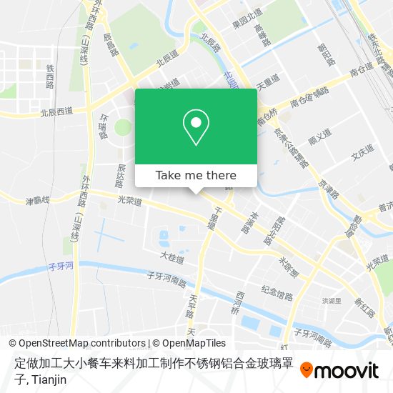 定做加工大小餐车来料加工制作不锈钢铝合金玻璃罩子 map