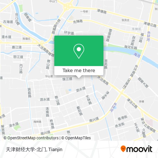 天津财经大学-北门 map