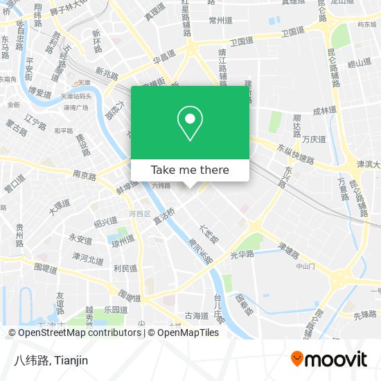 八纬路 map
