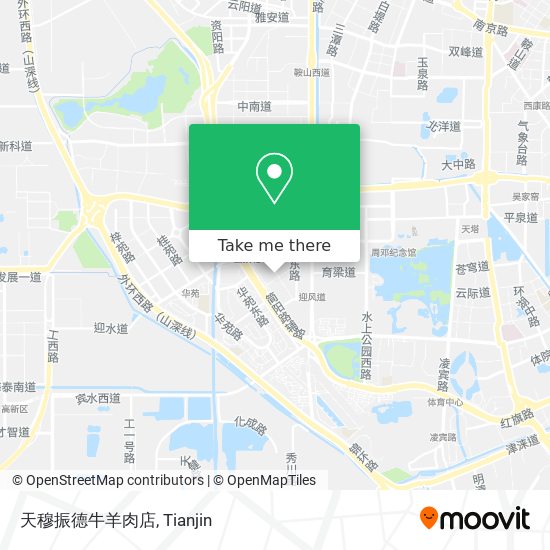 天穆振德牛羊肉店 map