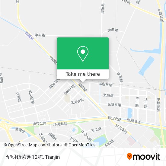 华明镇紫园12栋 map