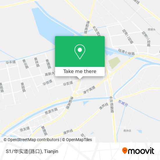 S1/华实道(路口) map