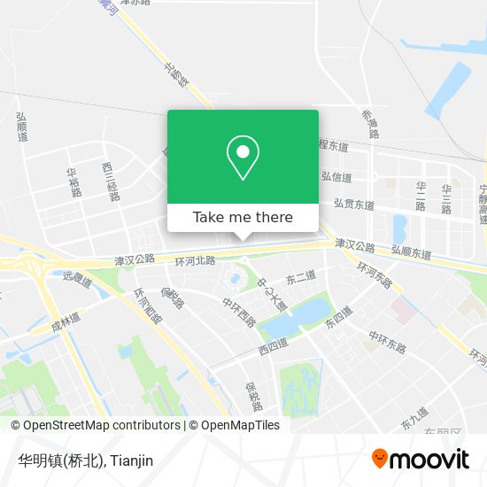 华明镇(桥北) map