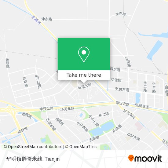 华明镇胖哥米线 map