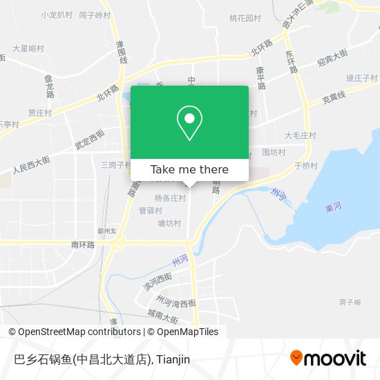 巴乡石锅鱼(中昌北大道店) map