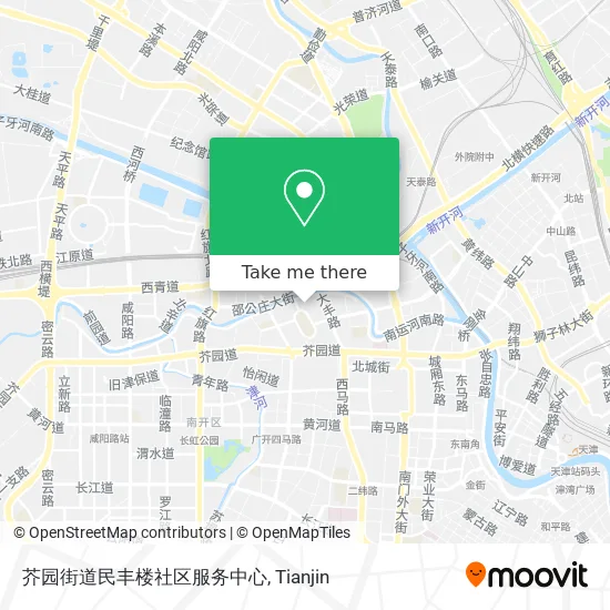 芥园街道民丰楼社区服务中心 map