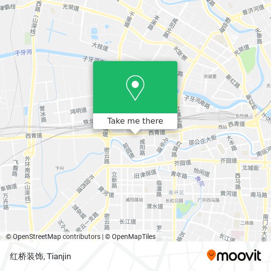 红桥装饰 map