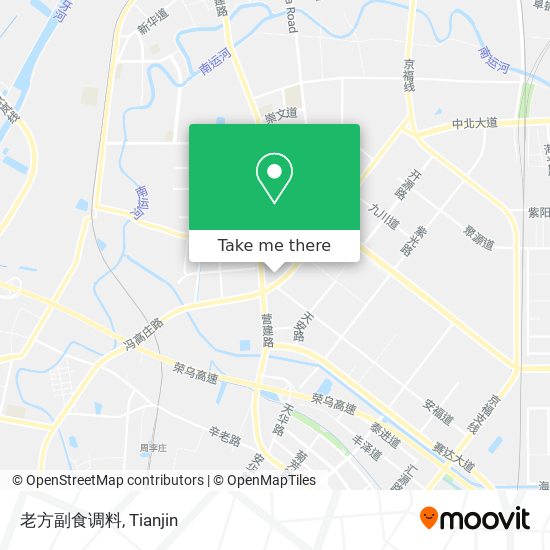 老方副食调料 map