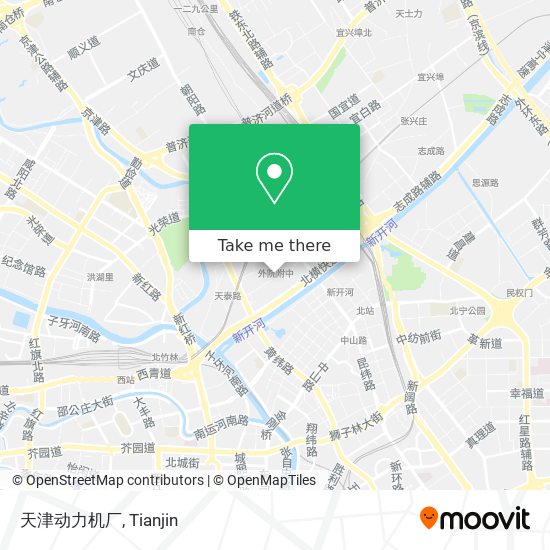 天津动力机厂 map
