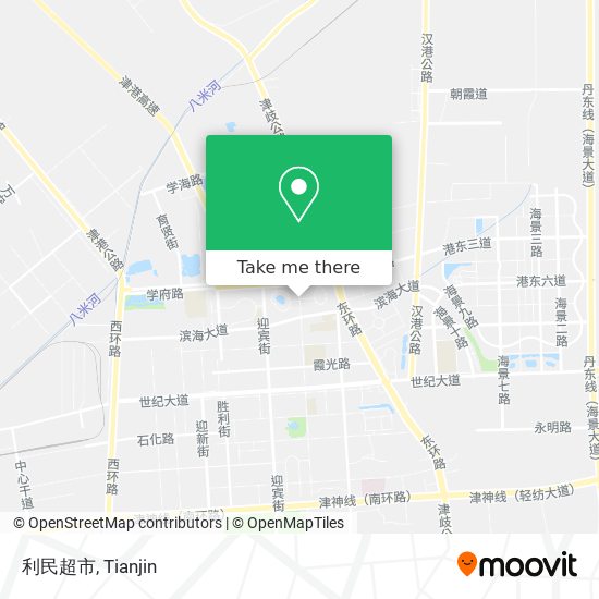 利民超市 map