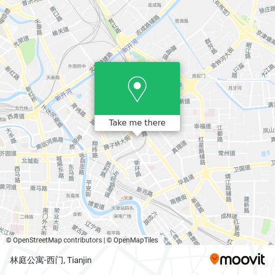 林庭公寓-西门 map