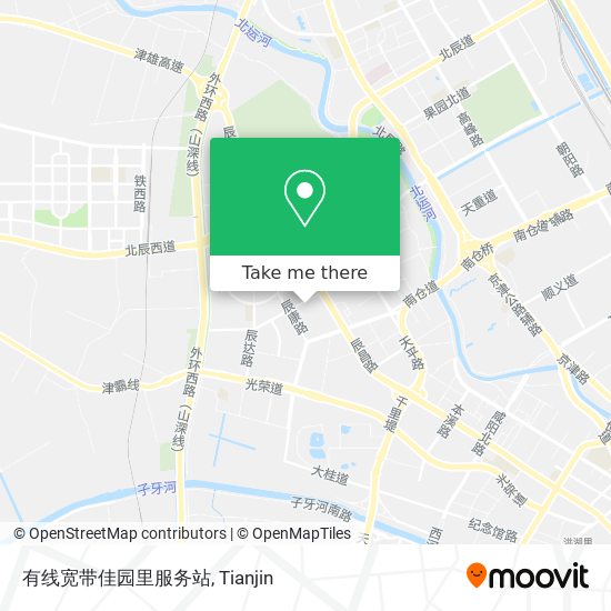 有线宽带佳园里服务站 map