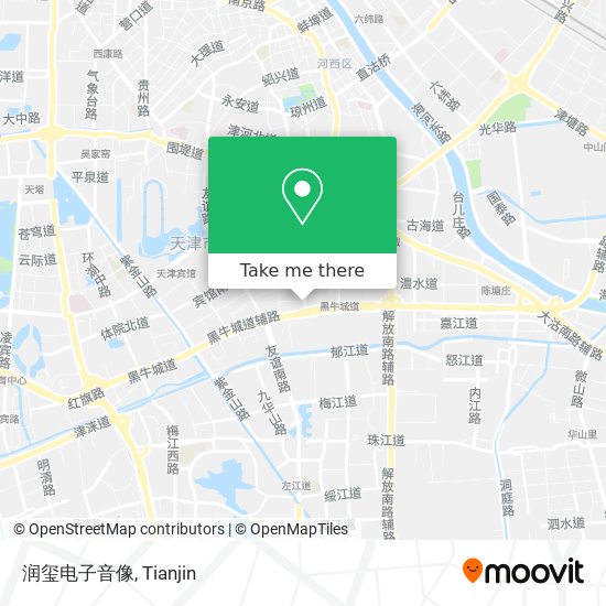 润玺电子音像 map